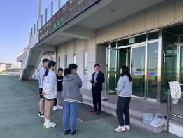 [태안교육지원청] 제19회 전국장애학생체육대회 참가선수 격려 기사 이미지