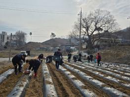 아산시먹거리재단 ‘2026년 농촌일손돕기’ 활동 시작 기사 이미지